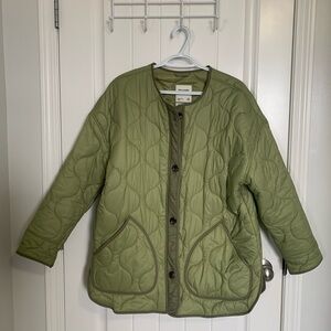 Abercrombie and Fitch quilted coat
